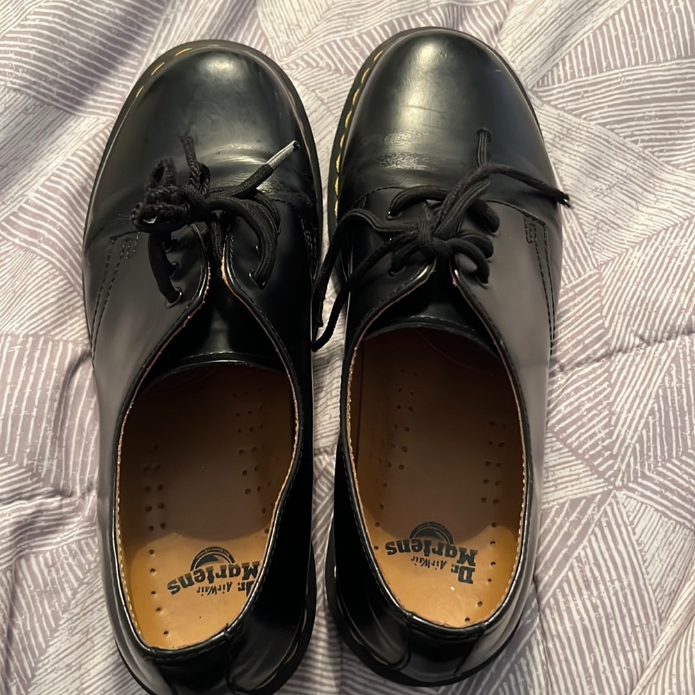 Doc Marten black shoes, women’s size 9